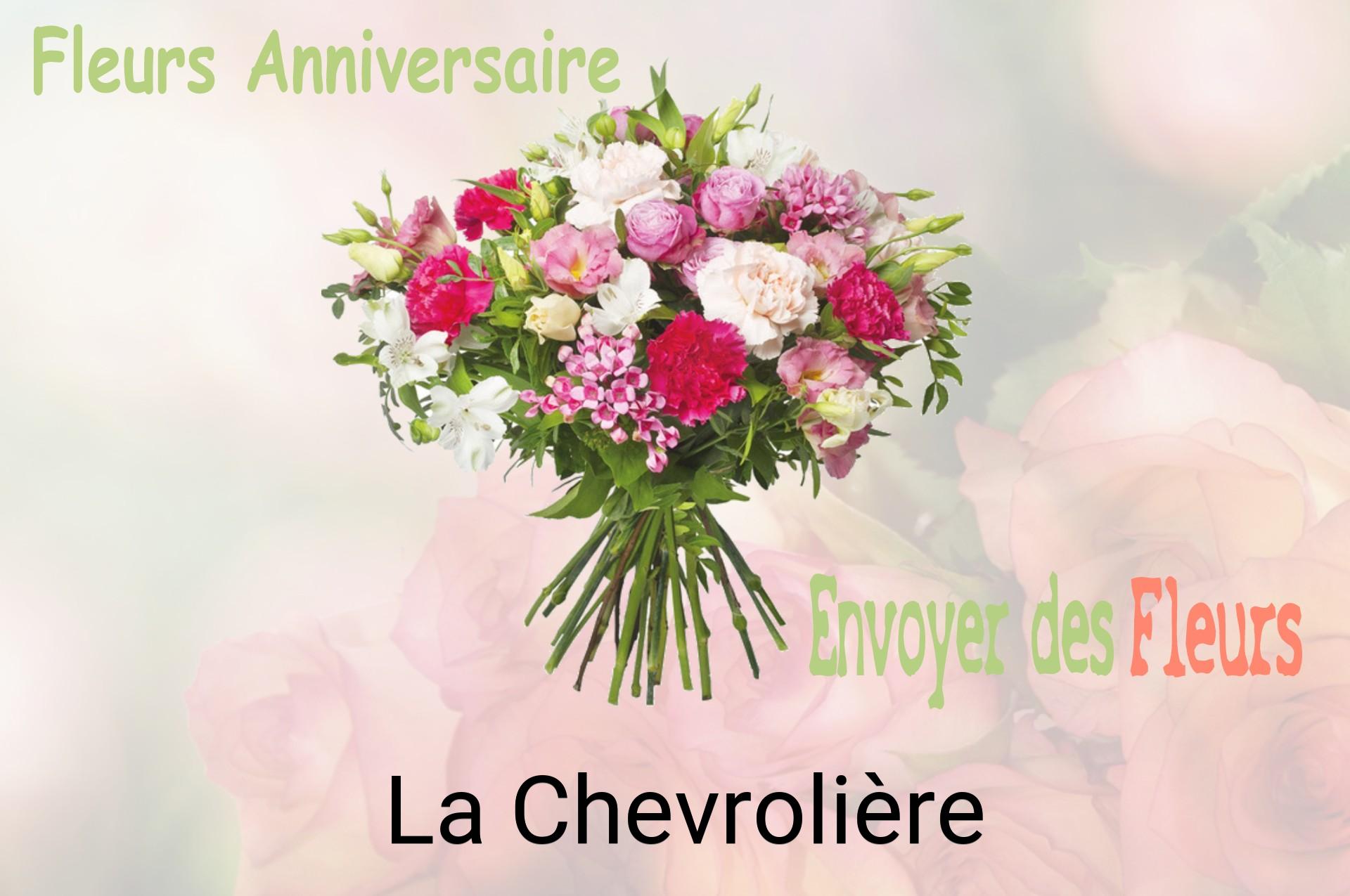 Bouquet de fleurs d’anniversaire livré à La Chevrolière
