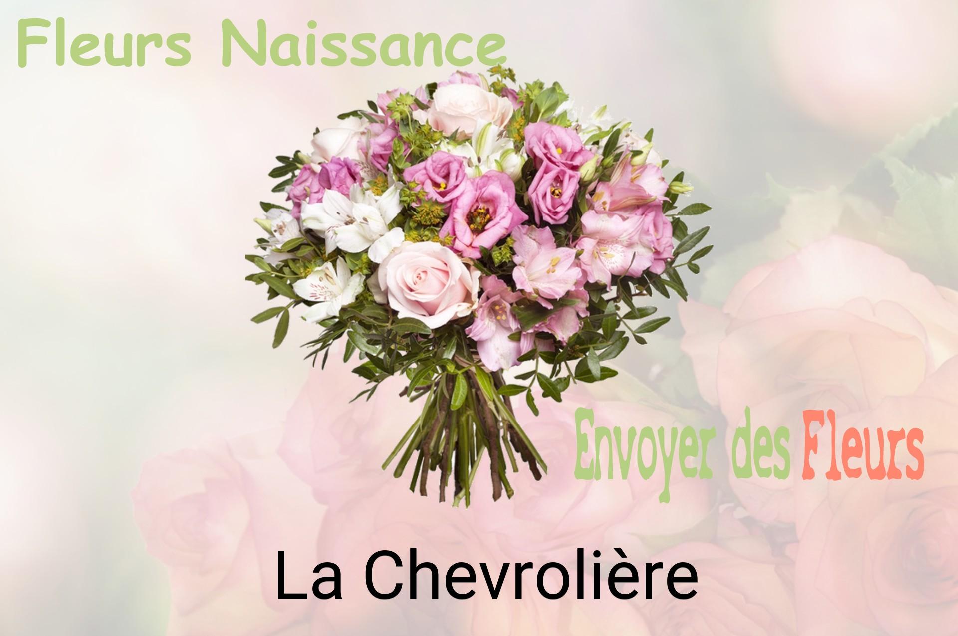 Bouquet de fleurs de naissance livré à La Chevrolière